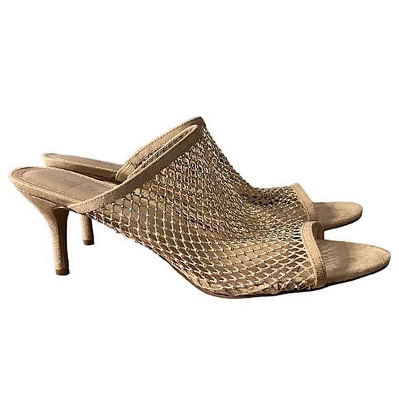 Charles By Charles David Shoes - Charles by Charles David BEAUTIE Tan & Rhinestone 3 1/4” Heel Sandal Size 11 NWT